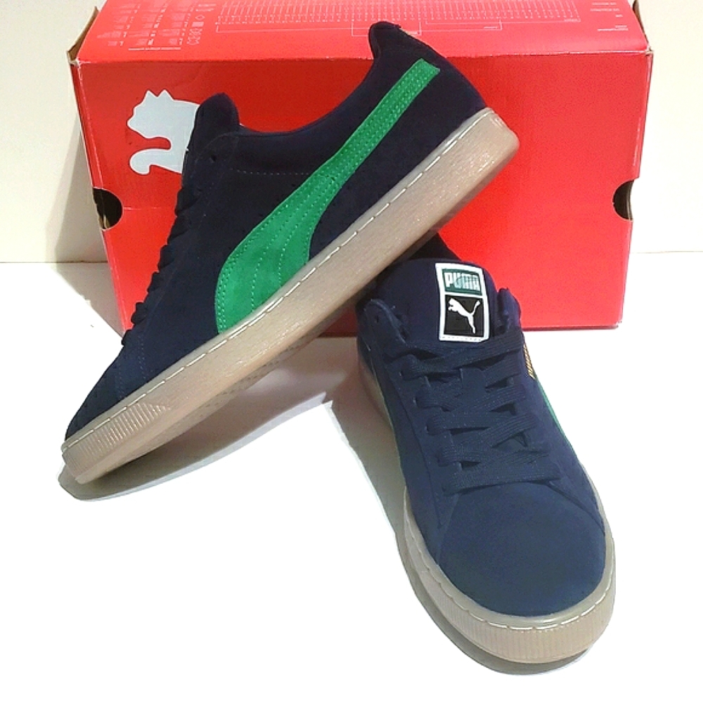 PUMA Suede Classic / Blue Green Gum sz 12 - Picture 13 of 15